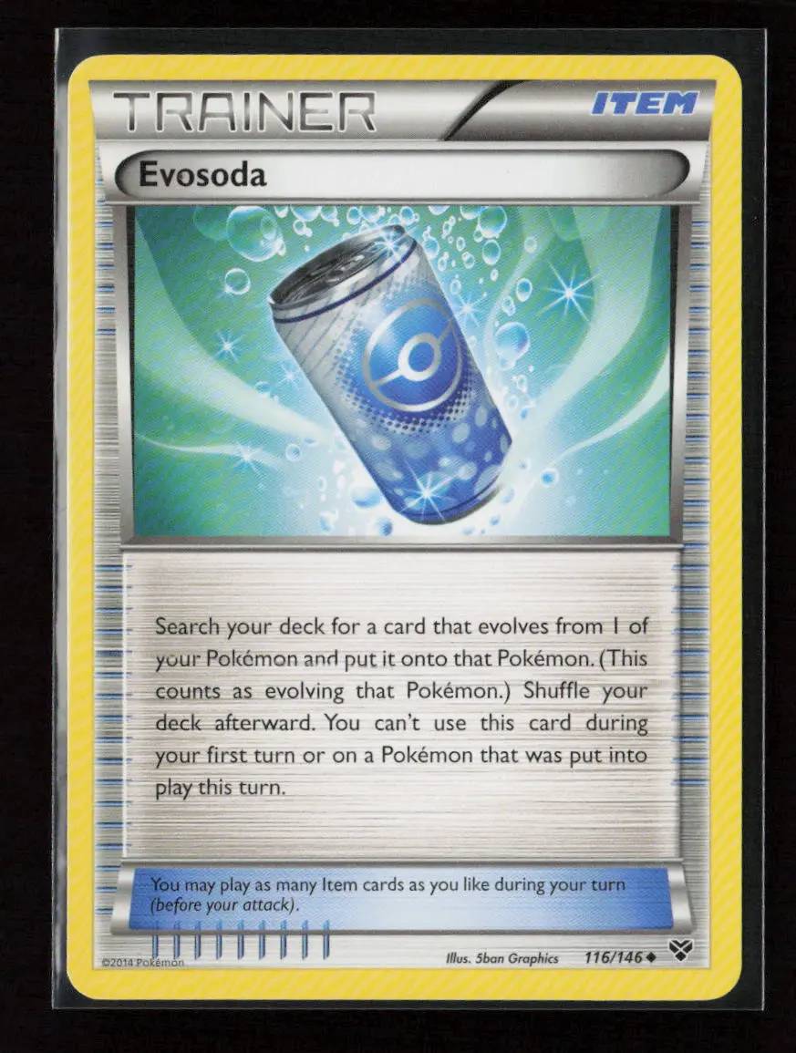 Evosoda Uncommon Xy Base Set 116/146 Nm 1