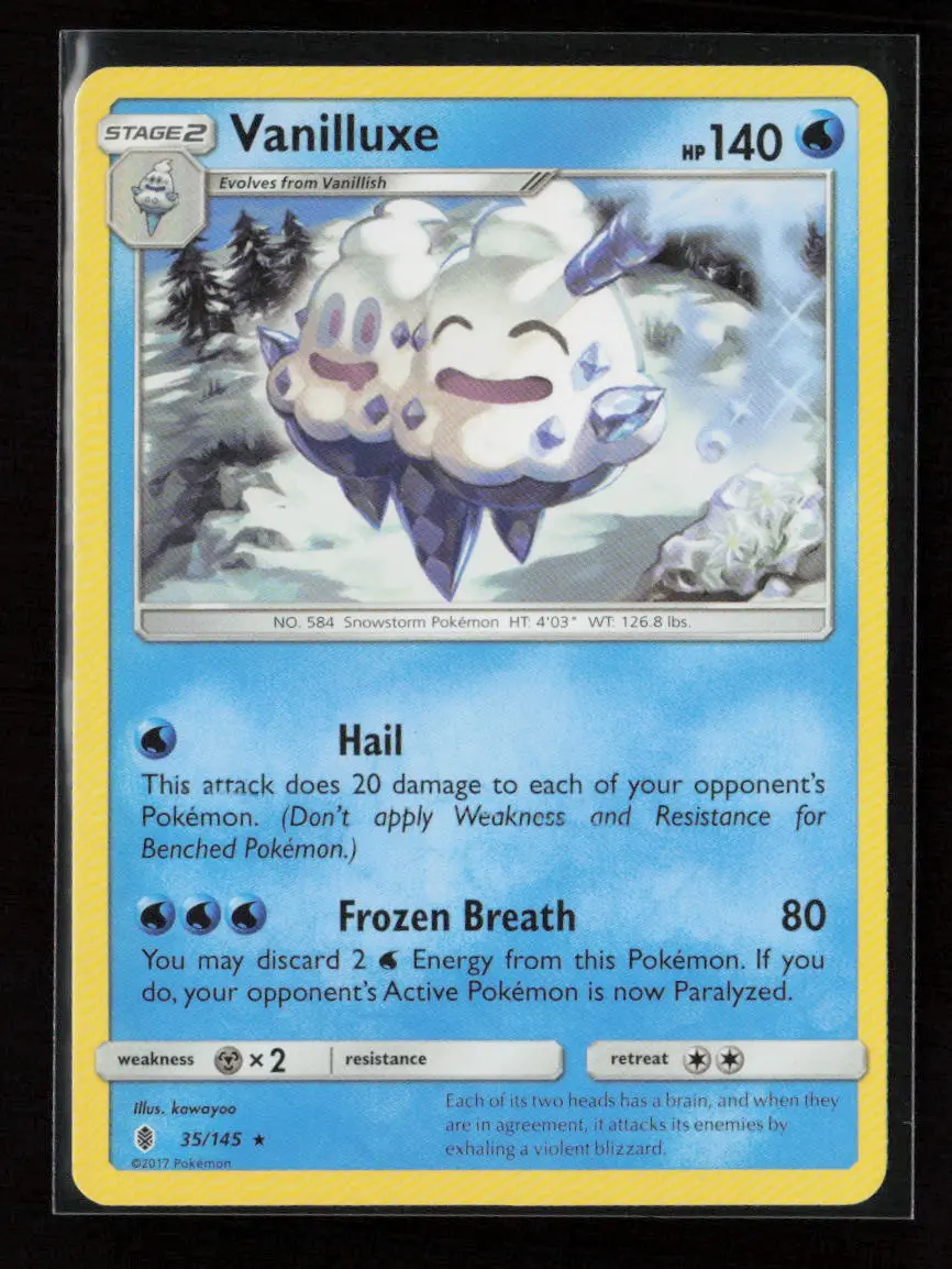 Vanilluxe Rare Sm - Guardians Rising 35/145 Lp 1