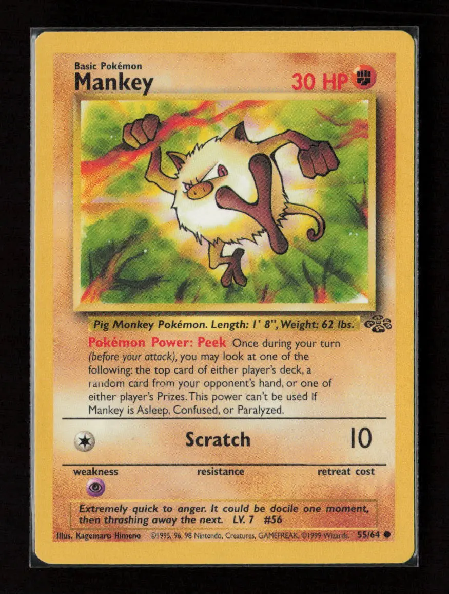 Mankey Common Jungle 55/64 Lp 1