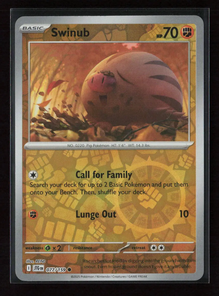 Swinub - Common Sv09: Journey Together 077/159 Nm 1