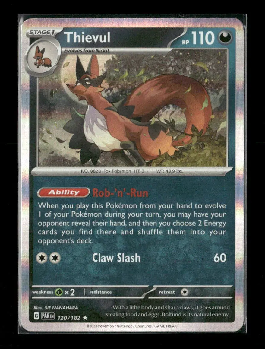 Thievul Rare Sv04: Paradox Rift 120/182 Lp 1