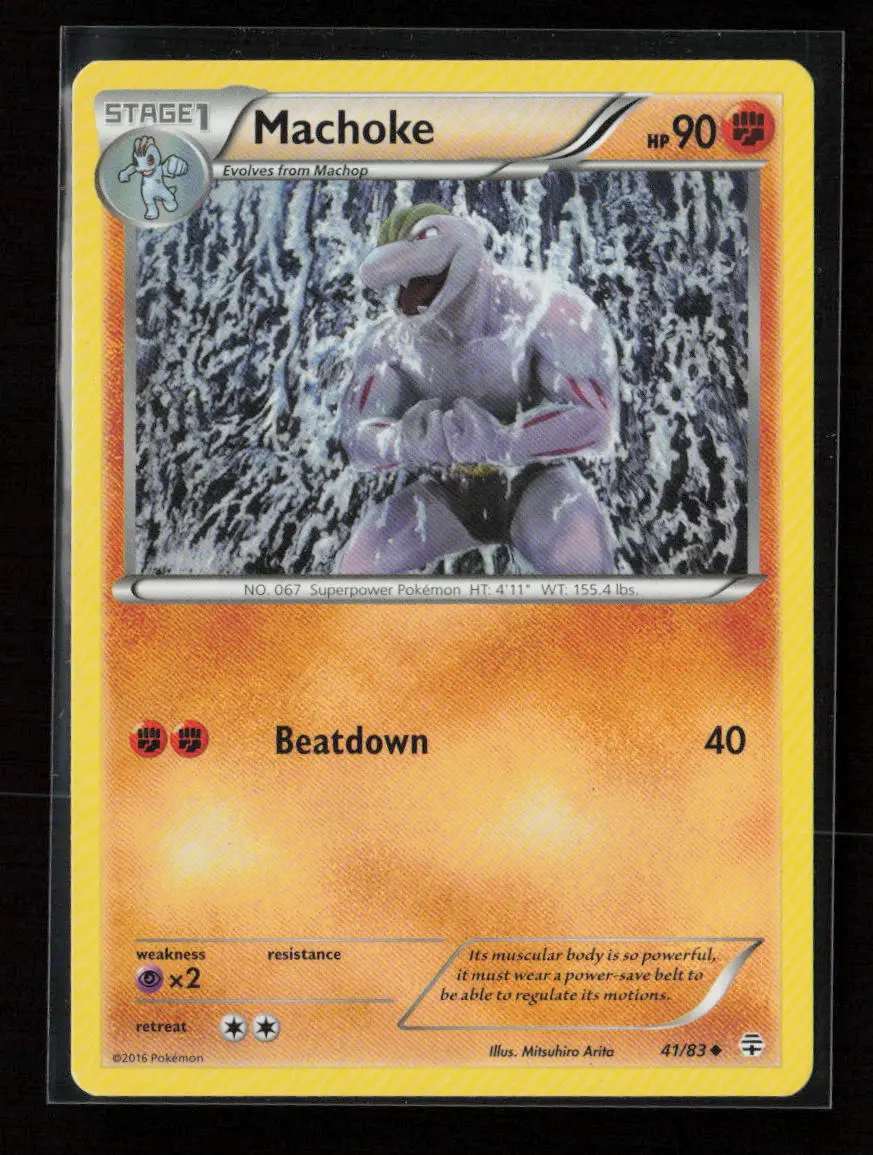 Machoke Uncommon Generations 41/83 Lp 1