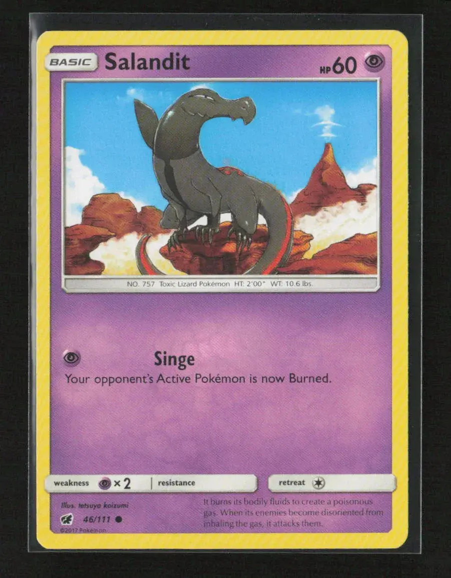 Salandit Common Sm - Crimson Invasion 46/111 Lp 1