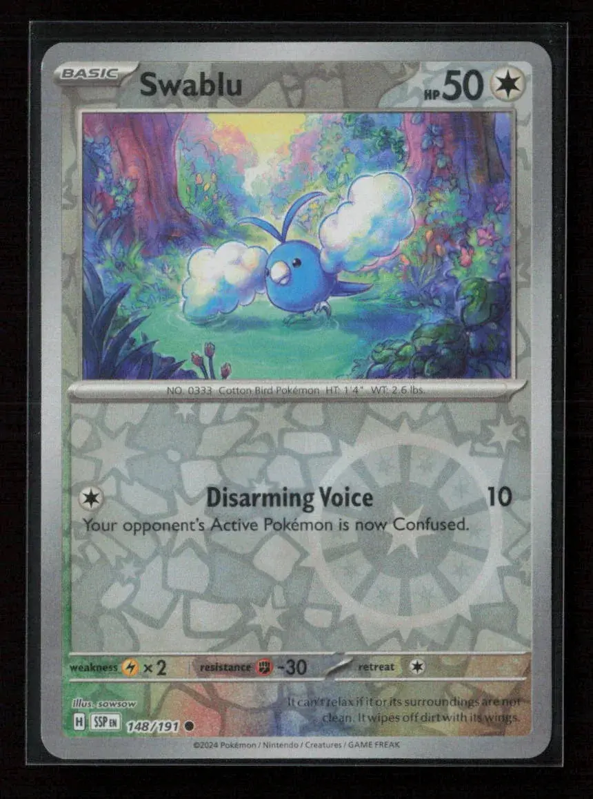 Swablu Common Sv08: Surging Sparks 148/191 Nm 1