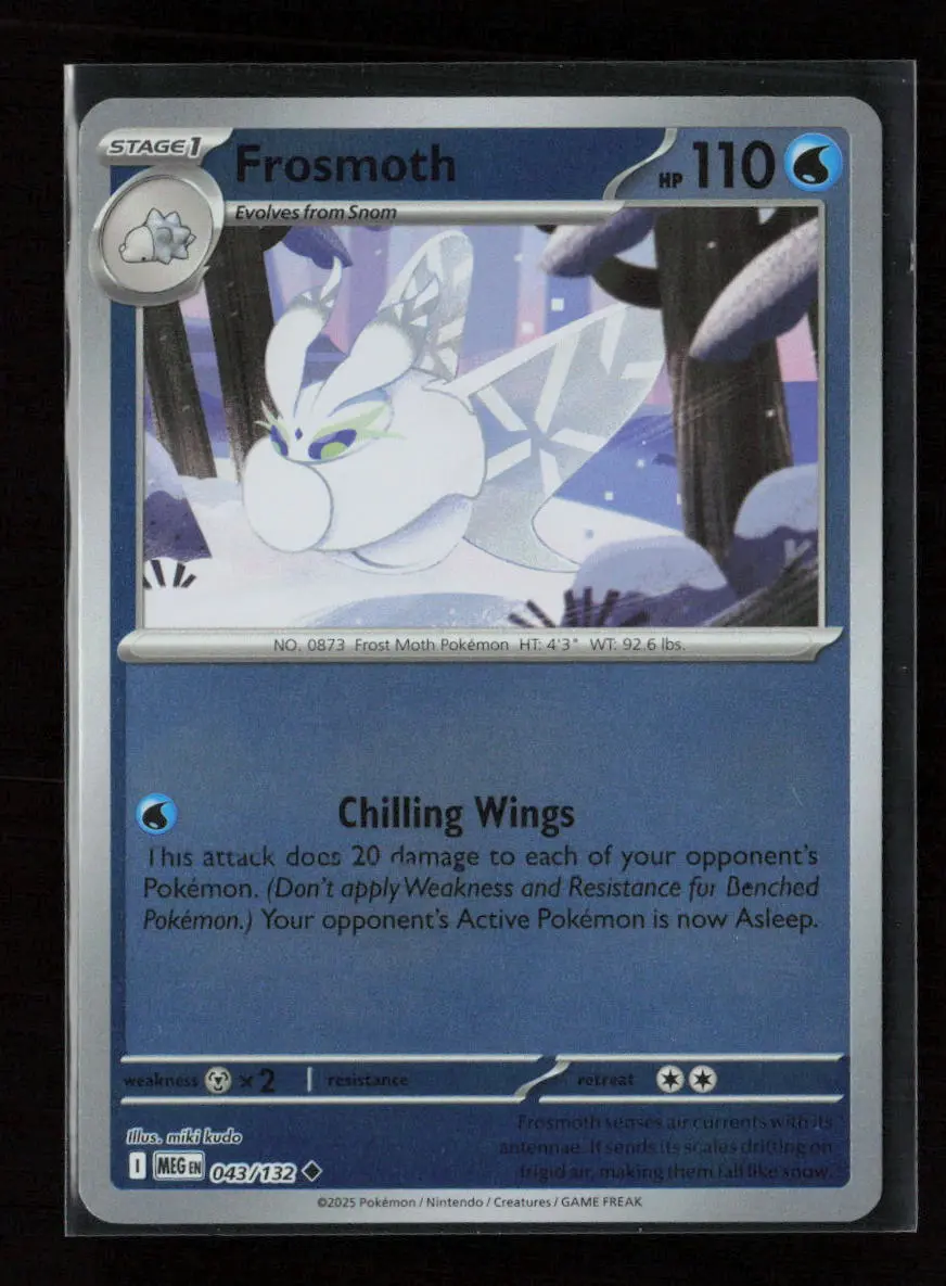 Frosmoth Uncommon Me01: Mega Evolution 043/132 Nm 1