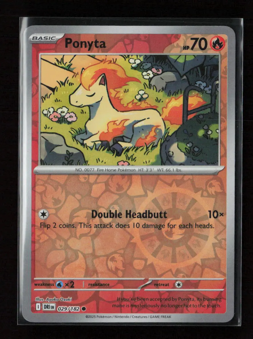 Ponyta Common Sv10: Destined Rivals 029/182 Nm 1
