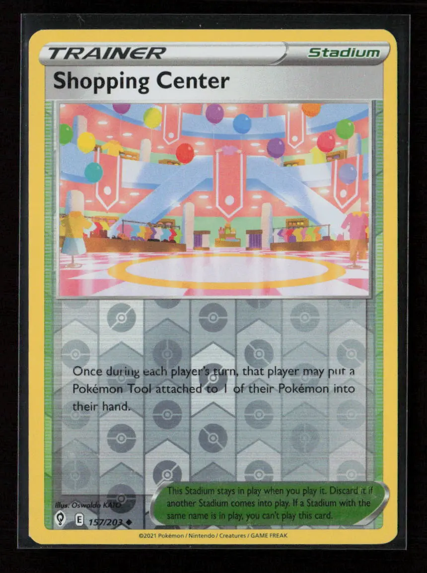 Shopping Center Uncommon Swsh07: Evolving Skies 157/203 Nm 1