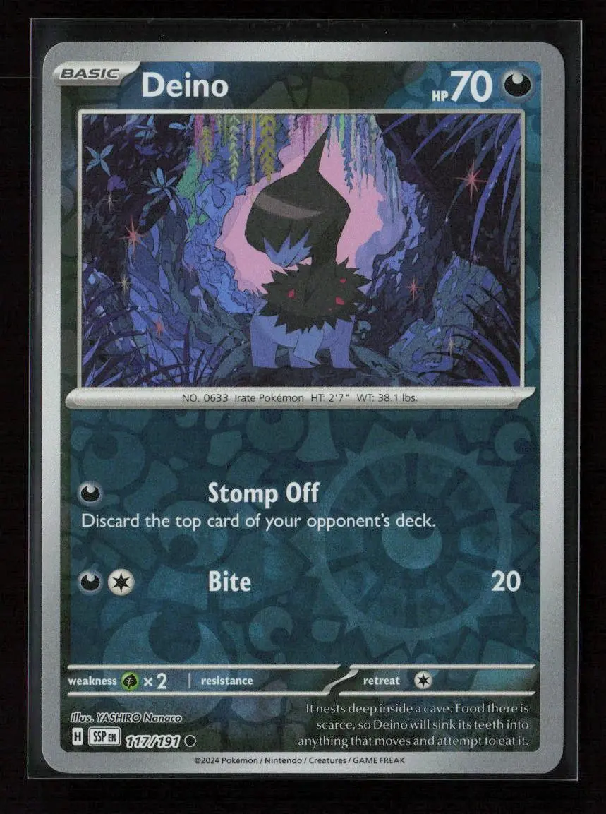 Deino Common Sv08: Surging Sparks 117/191 Nm 1