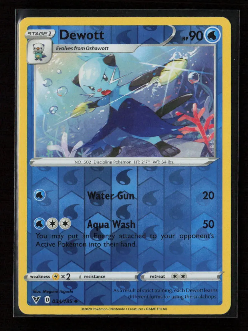 Dewott Uncommon Swsh04: Vivid Voltage 034/185 Nm 1