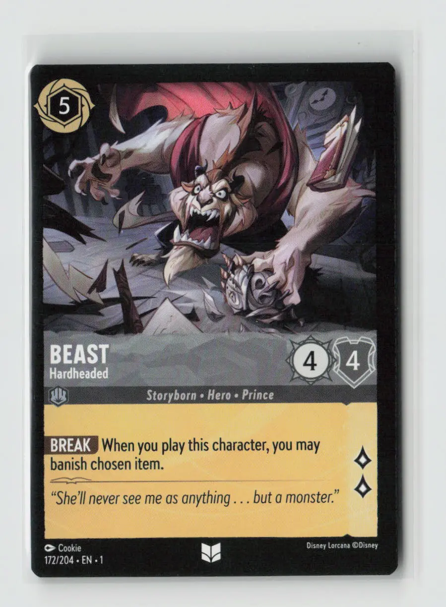 Beast - Hardheaded Uncommon The First Chapter 172/204 Nm 1