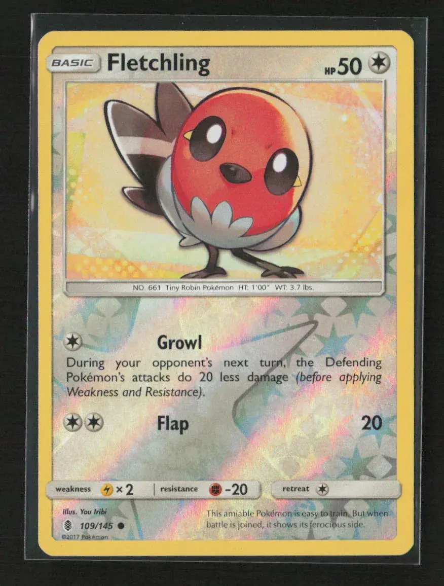 Fletchling Common Sm - Guardians Rising 109/145 Lp 1