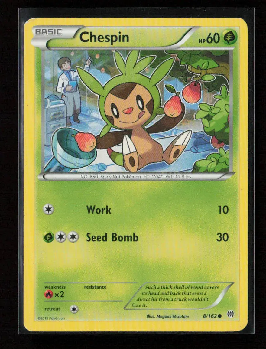 Chespin (8) Common Xy - Breakthrough 8/162 Nm 1