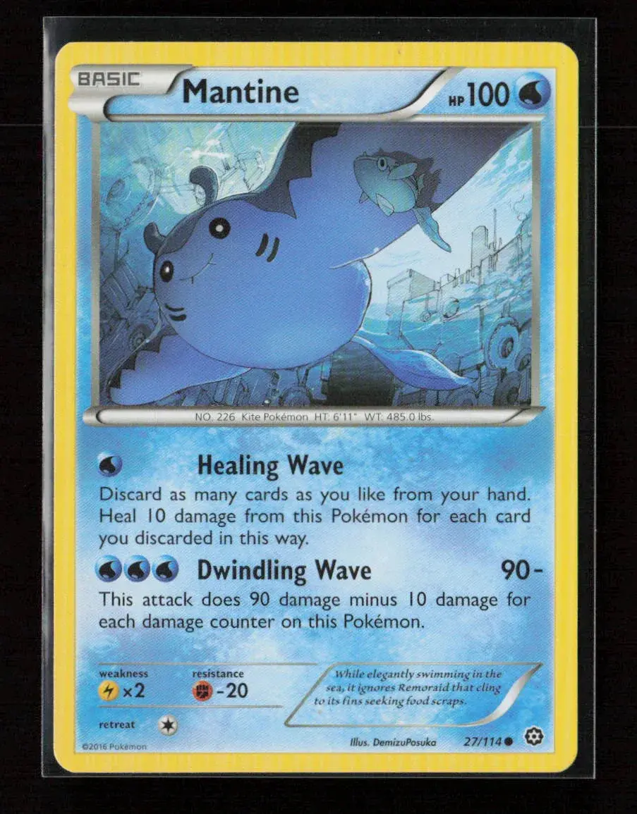 Mantine Common Xy - Steam Siege 27/114 Lp 1