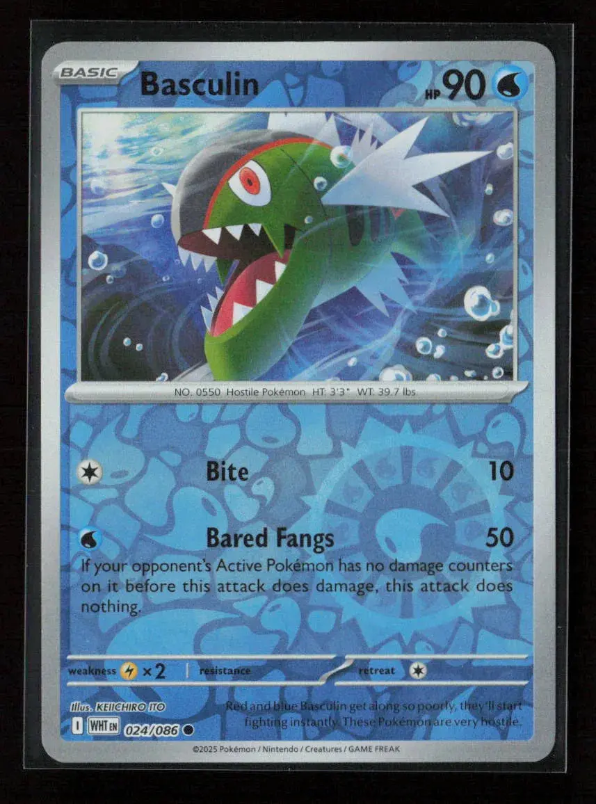 Basculin Common Sv: White Flare 024/086 Nm 1