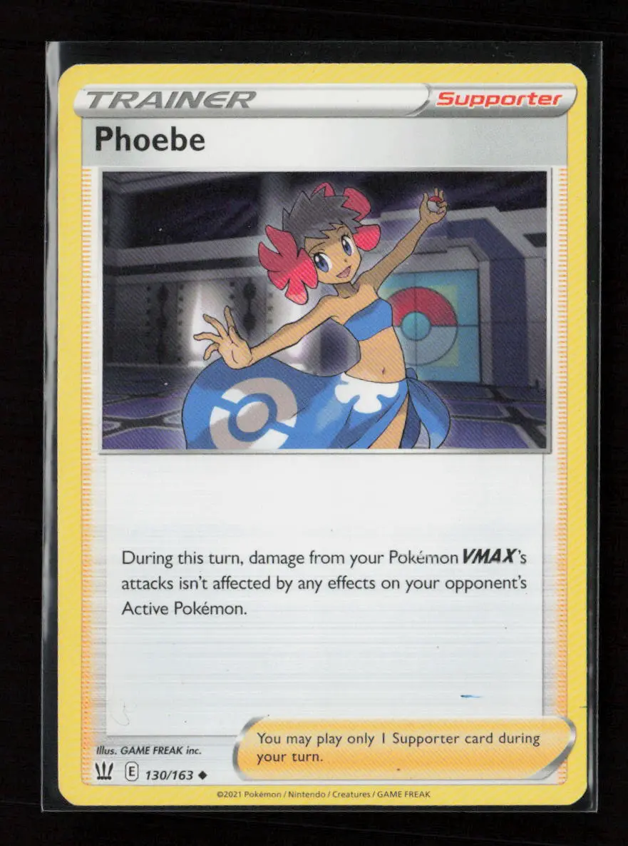 Phoebe Uncommon Swsh05: Battle Styles 130/163 Lp 1