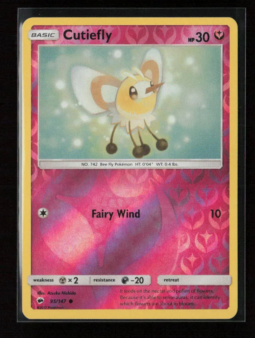 Cutiefly Common Sm - Burning Shadows 95/147 Nm 1