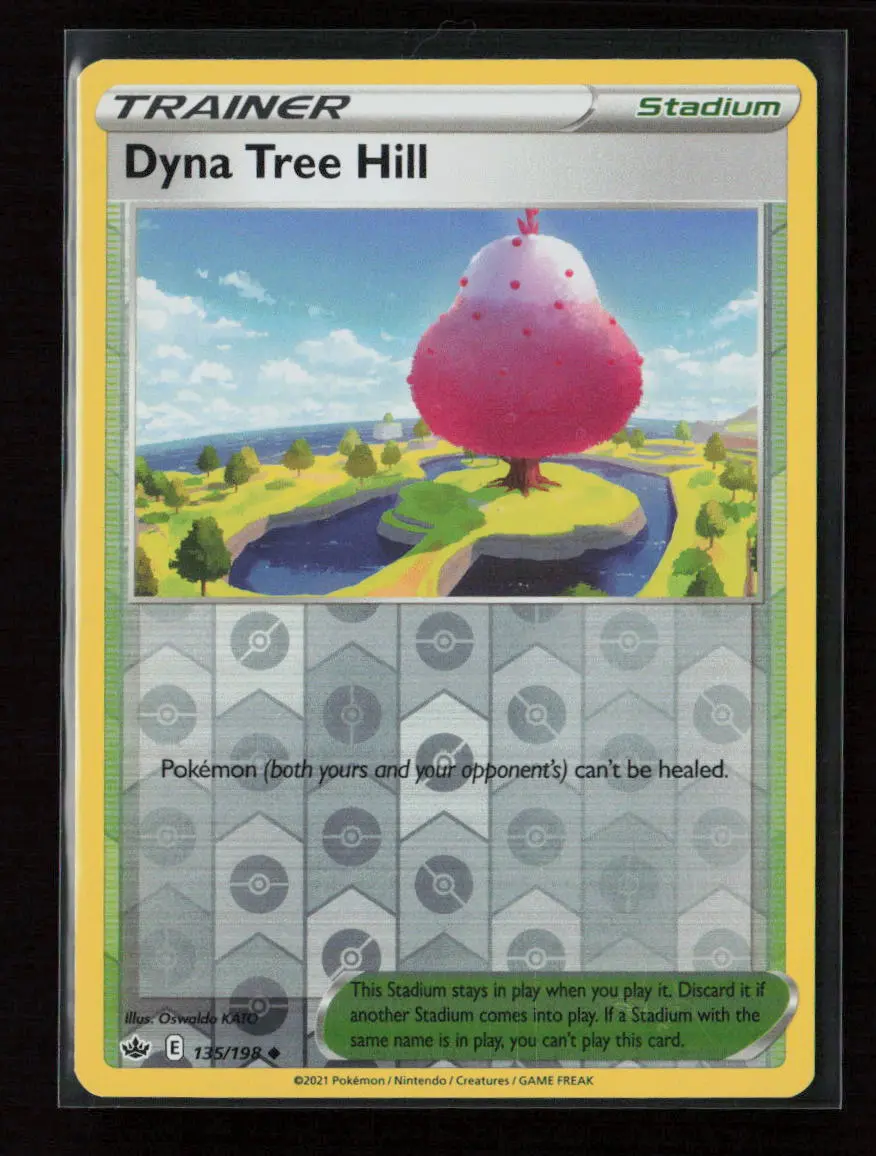Dyna Tree Hill Uncommon Swsh06: Chilling Reign 135/198 Nm 1