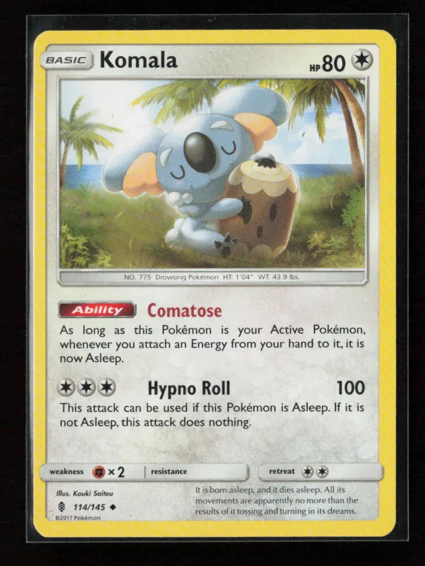 Komala Uncommon Sm - Guardians Rising 114/145 Lp 1