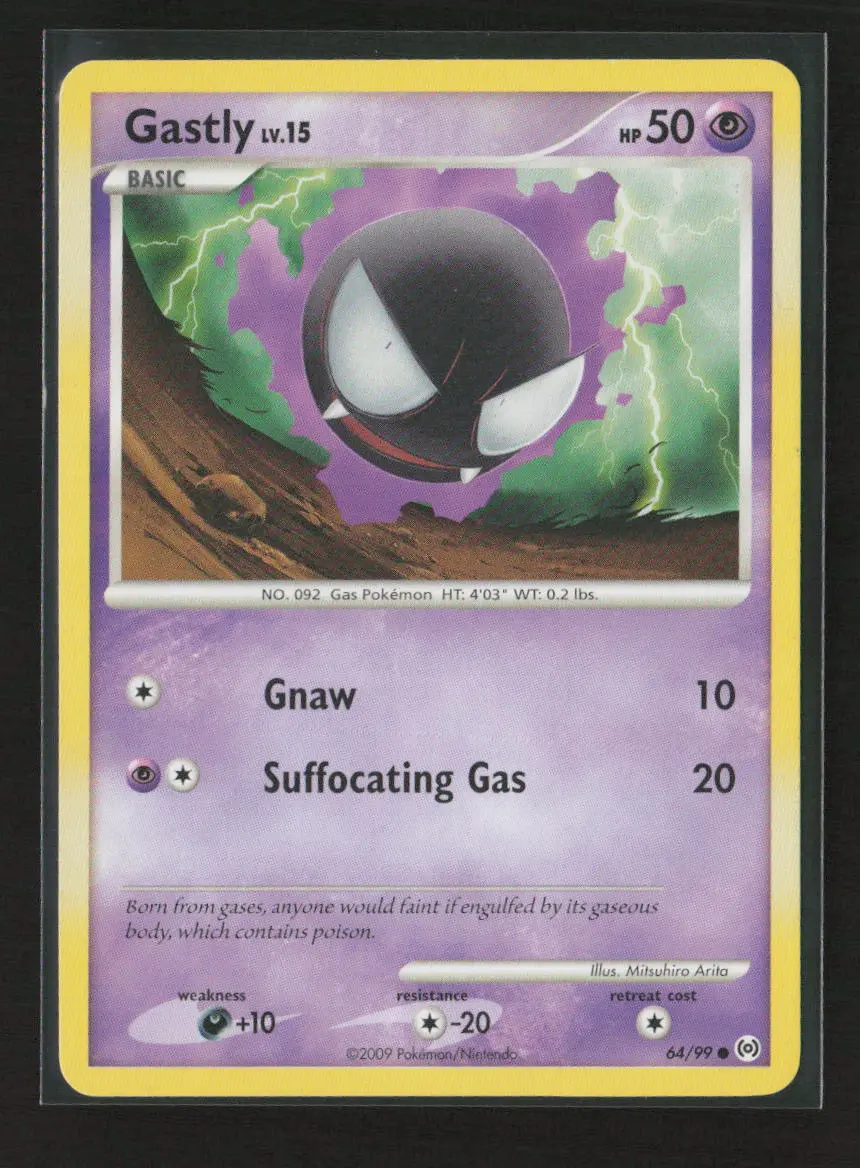 Gastly (64) Common Arceus 64/99 Nm 1