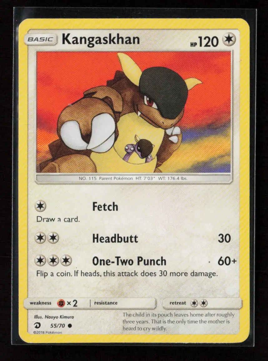 Kangaskhan Common Dragon Majesty 55/70 Lp 1