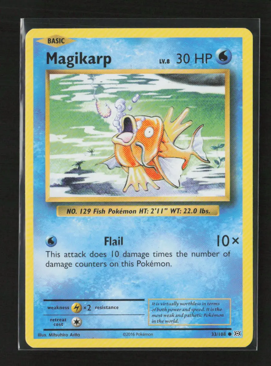 Magikarp Common Xy - Evolutions 33/108 Lp 1