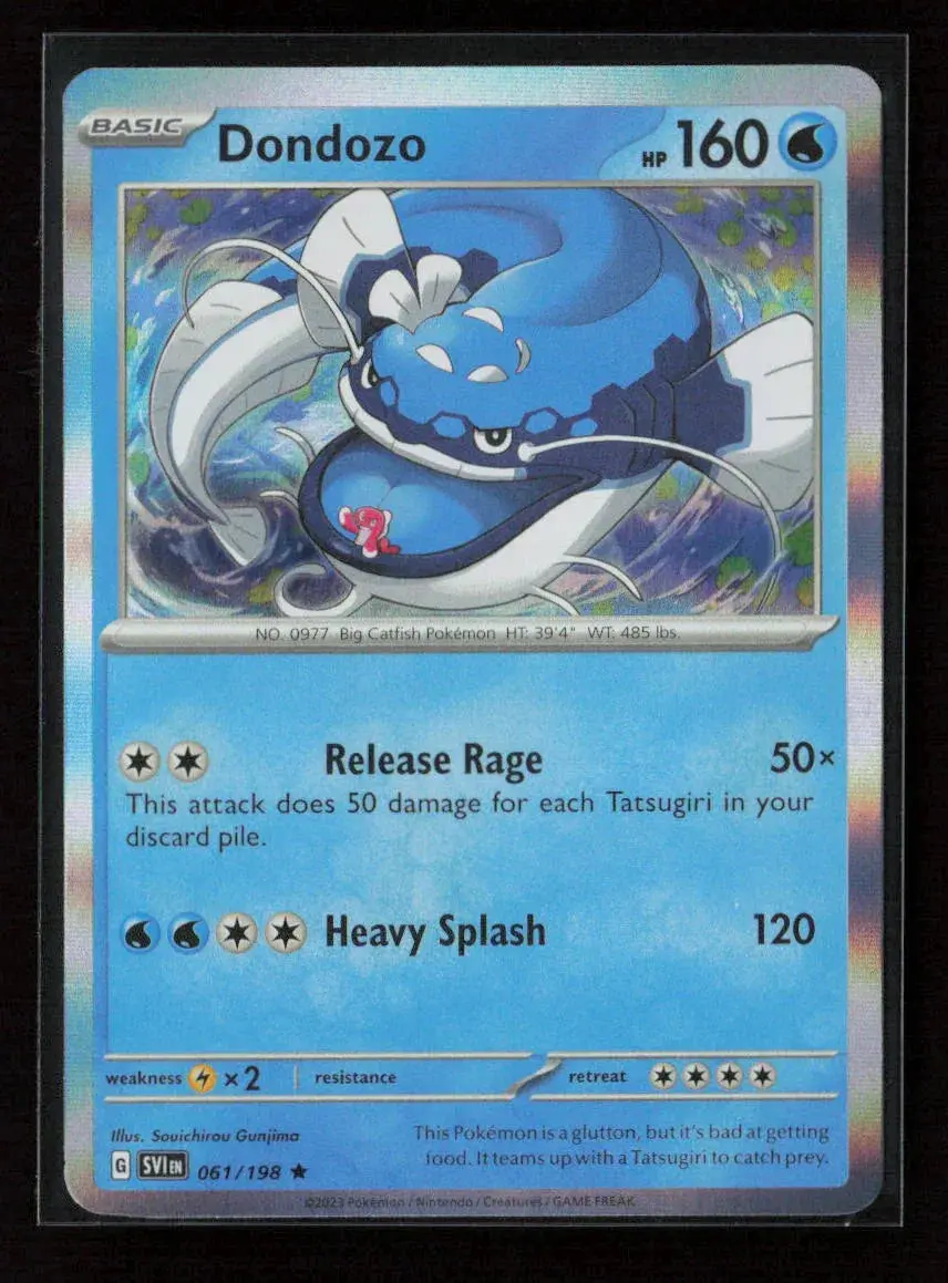 Dondozo - Rare Sv01: Scarlet & Violet Base Set 061/198 Nm 1