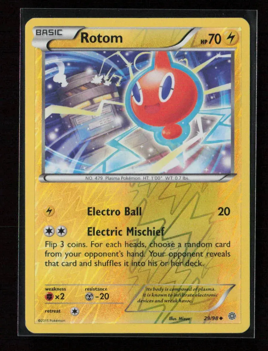 Rotom Uncommon Xy - Ancient Origins 29/98 Nm 1
