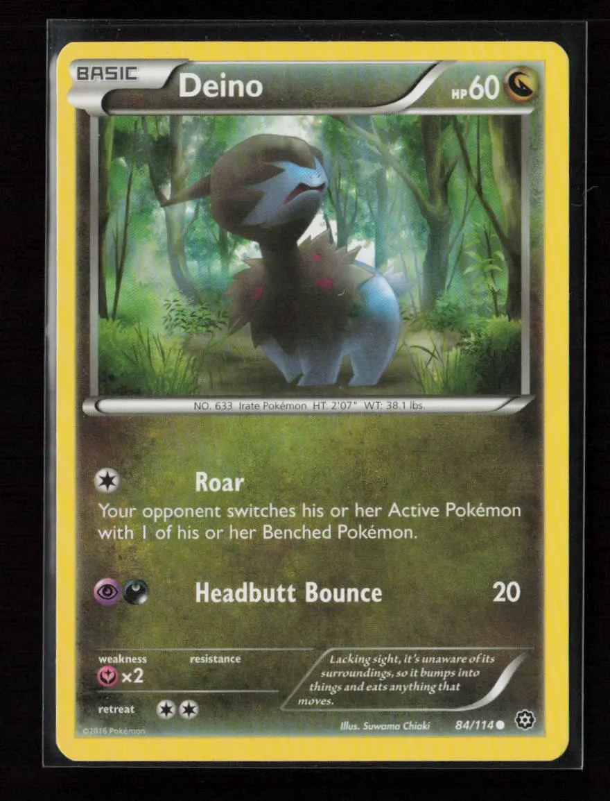 Deino Common Xy - Steam Siege 84/114 Lp 1
