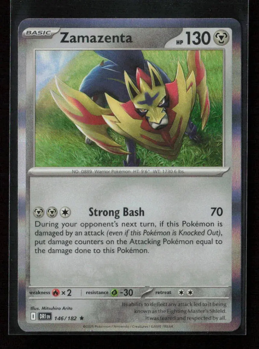 Zamazenta - Rare Sv10: Destined Rivals 146/182 Nm 1