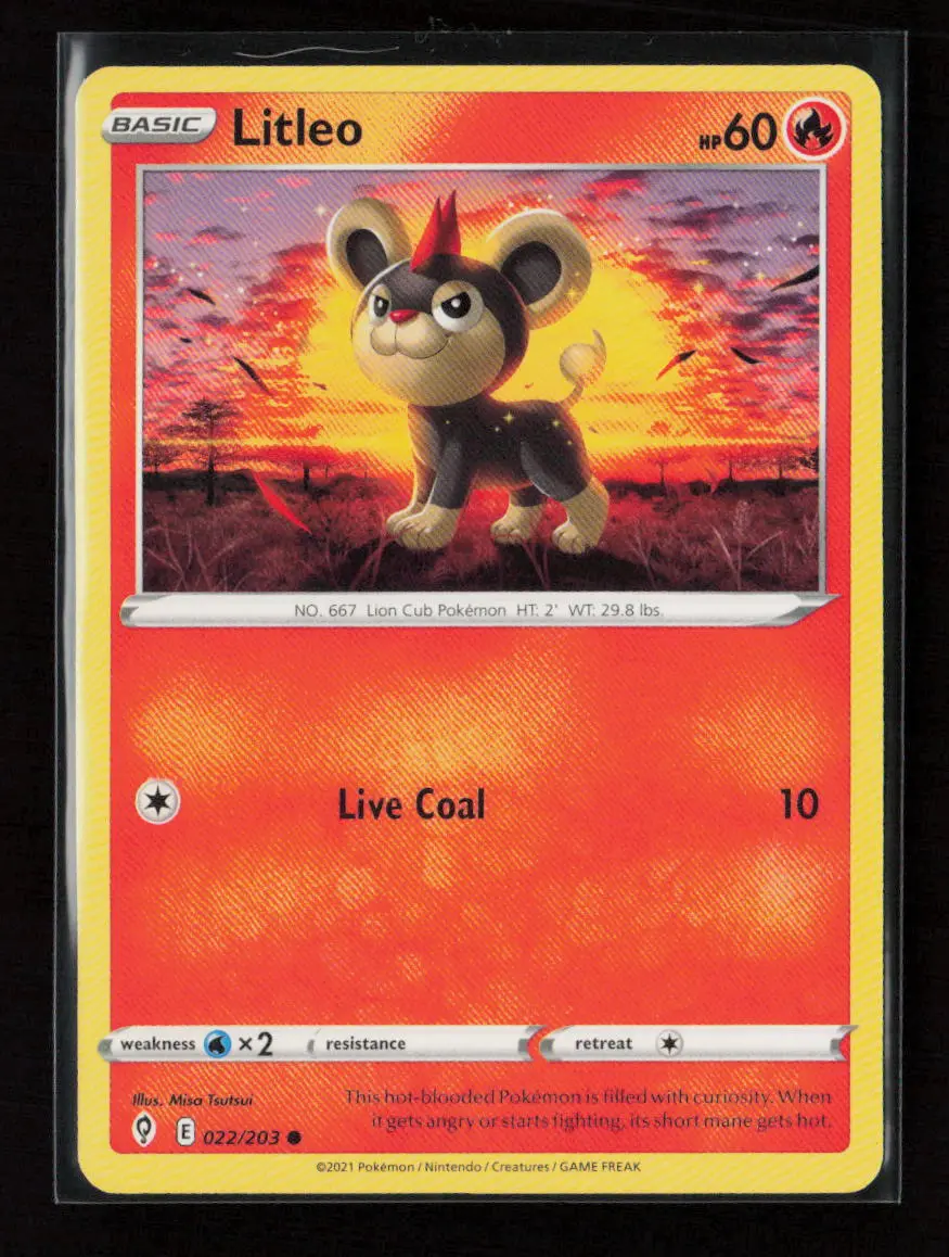 Litleo Common Swsh07: Evolving Skies 022/203 Lp 1