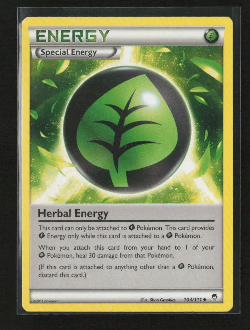 Herbal Energy Uncommon Xy - Furious Fists 103/111 Lp 1