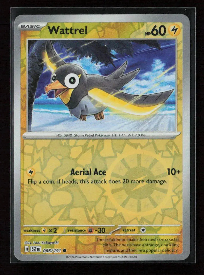 Wattrel Common Sv08: Surging Sparks 066/191 Nm 1