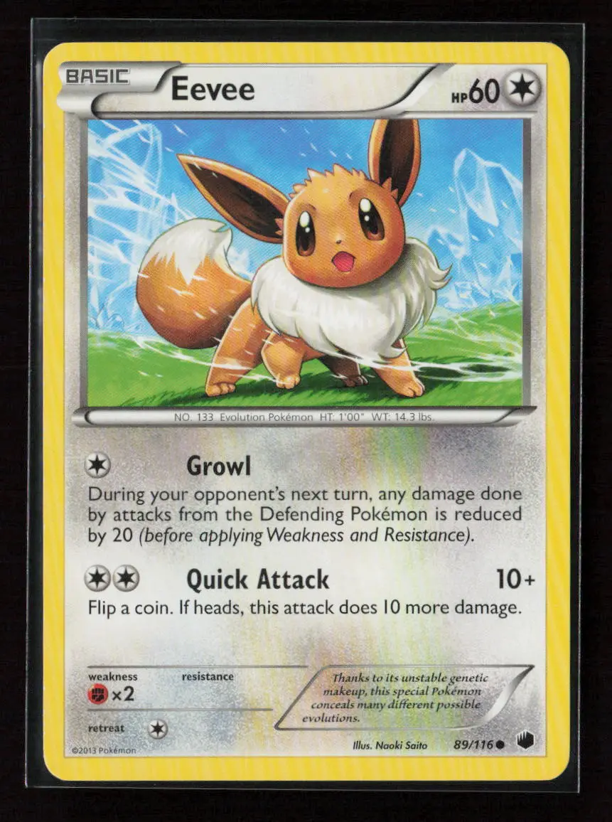 Eevee (89) Common Plasma Freeze 89/116 Lp 1