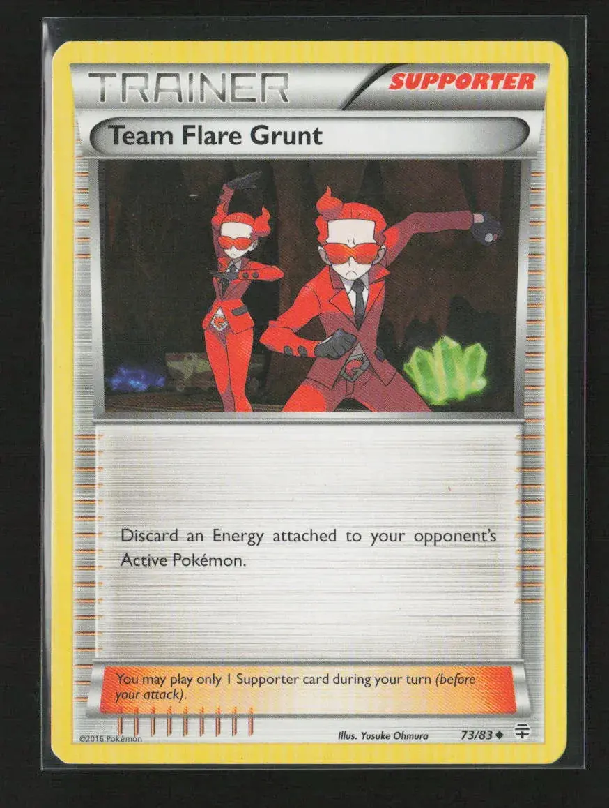 Team Flare Grunt Uncommon Generations 73/83 Mp 1