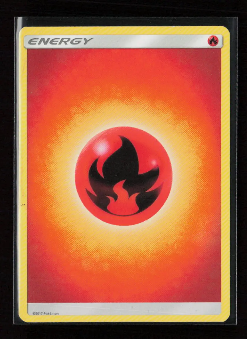 Fire Energy (2017 Unnumbered) Common Sm Base Set Lp 1