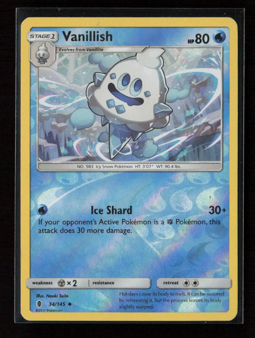 Vanillish Uncommon Sm - Guardians Rising 34/145 Nm 1