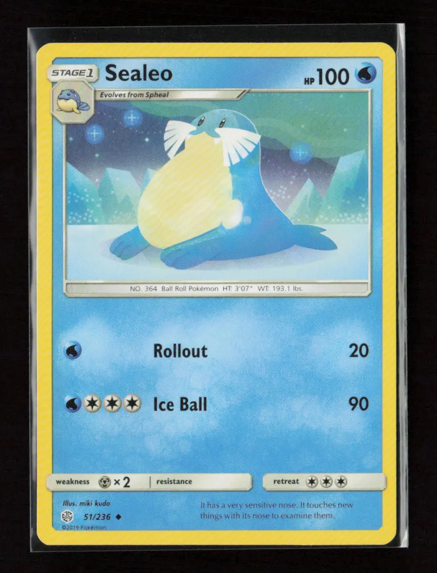 Sealeo Uncommon Sm - Cosmic Eclipse 51/236 Lp 1
