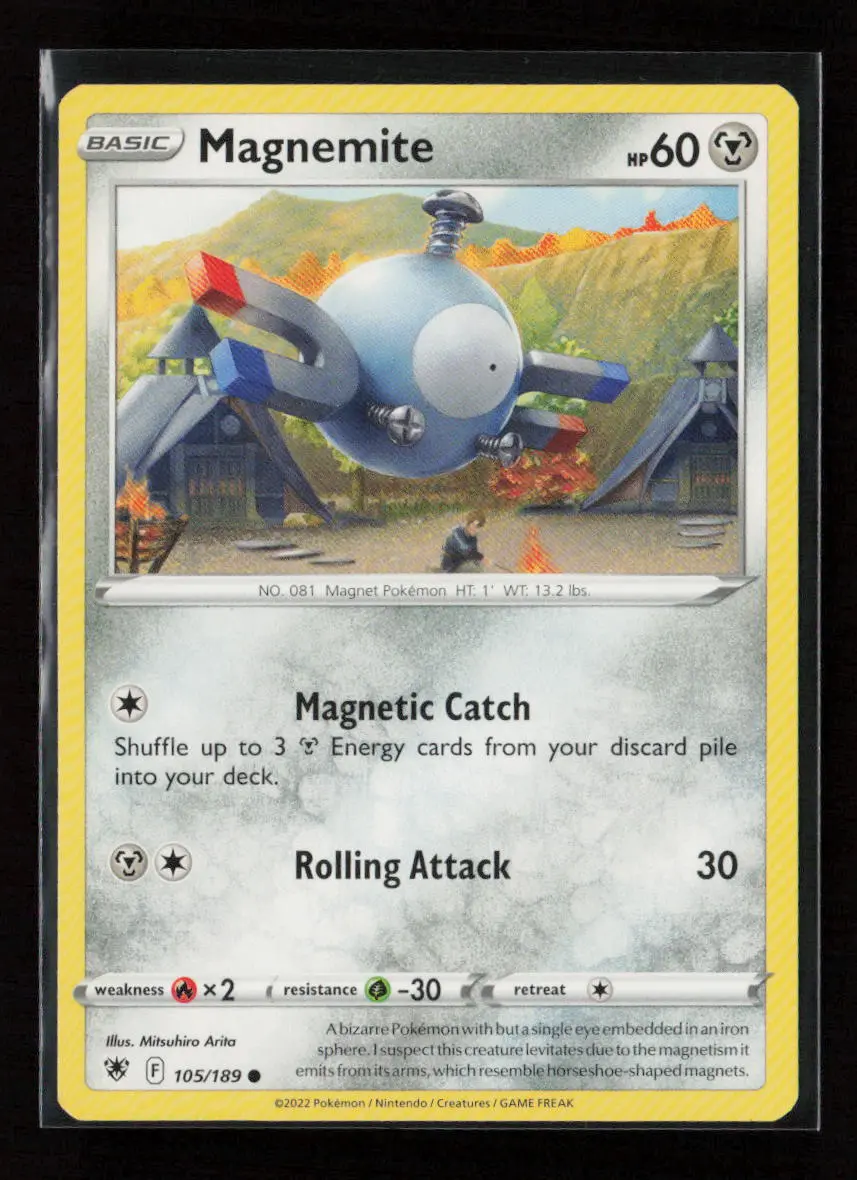 Magnemite Common Swsh10: Astral Radiance 105/189 Lp 1
