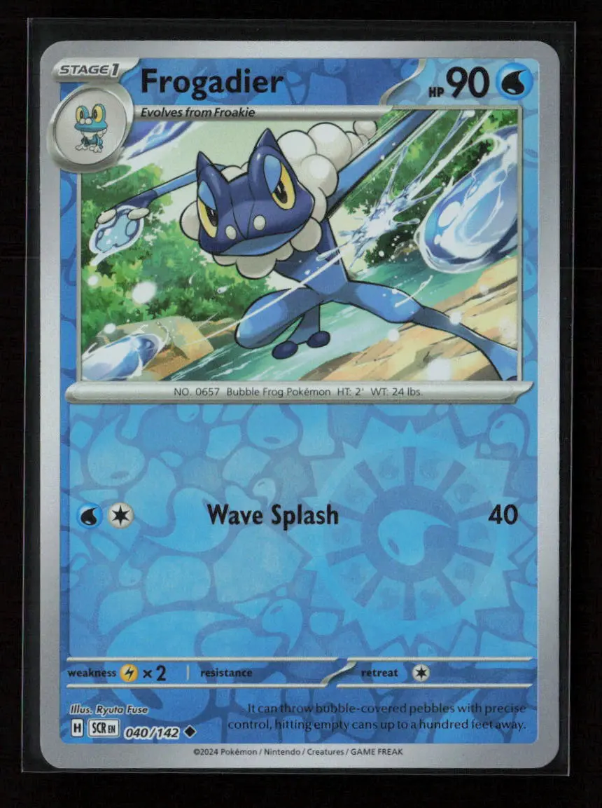 Frogadier Uncommon Sv07: Stellar Crown 040/142 Nm 1