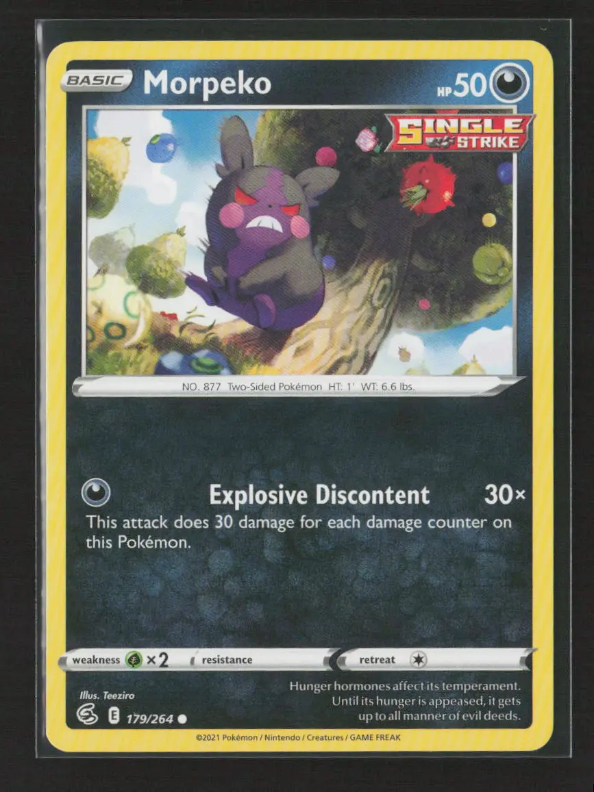 Morpeko (179) Common Swsh08: Fusion Strike 179/264 Nm 1