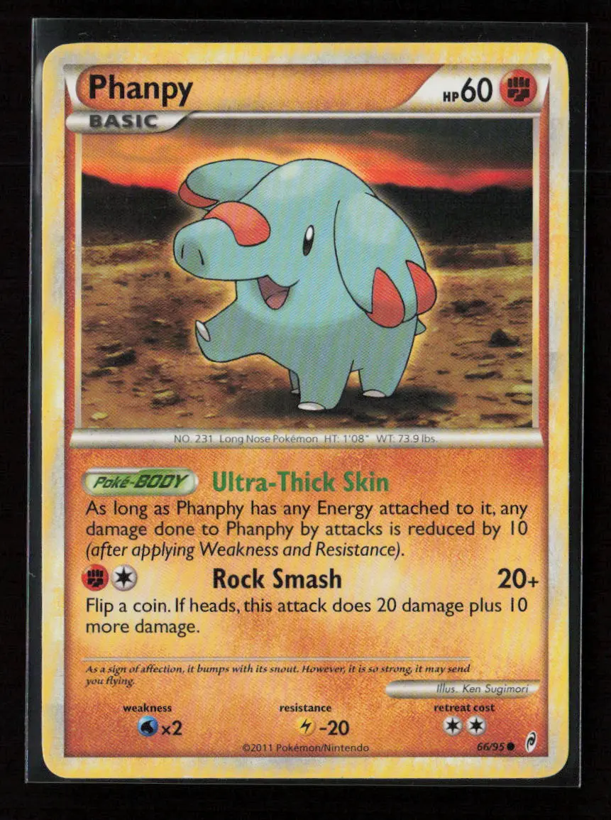 Phanpy Common Call Of Legends 66/95 Mp 1