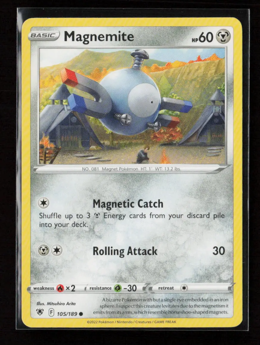 Magnemite Common Swsh10: Astral Radiance 105/189 Nm 1