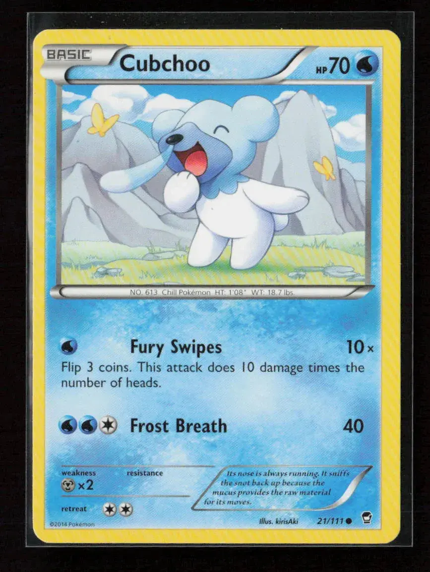 Cubchoo Common Xy - Furious Fists 21/111 Lp 1