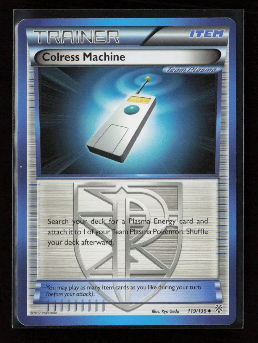 Colress Machine (Team Plasma) Uncommon Plasma Storm 119/135 Nm 1