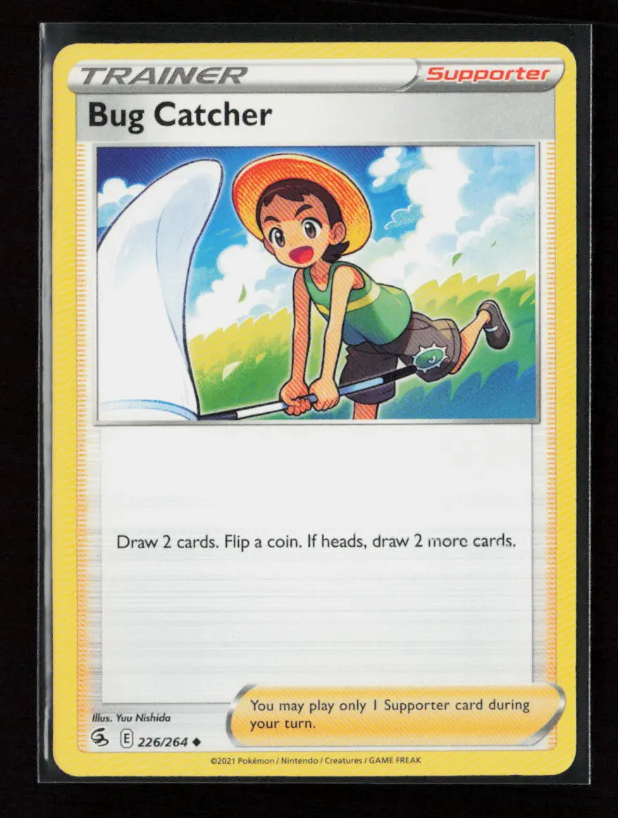 Bug Catcher Uncommon Swsh08: Fusion Strike 226/264 Lp 1