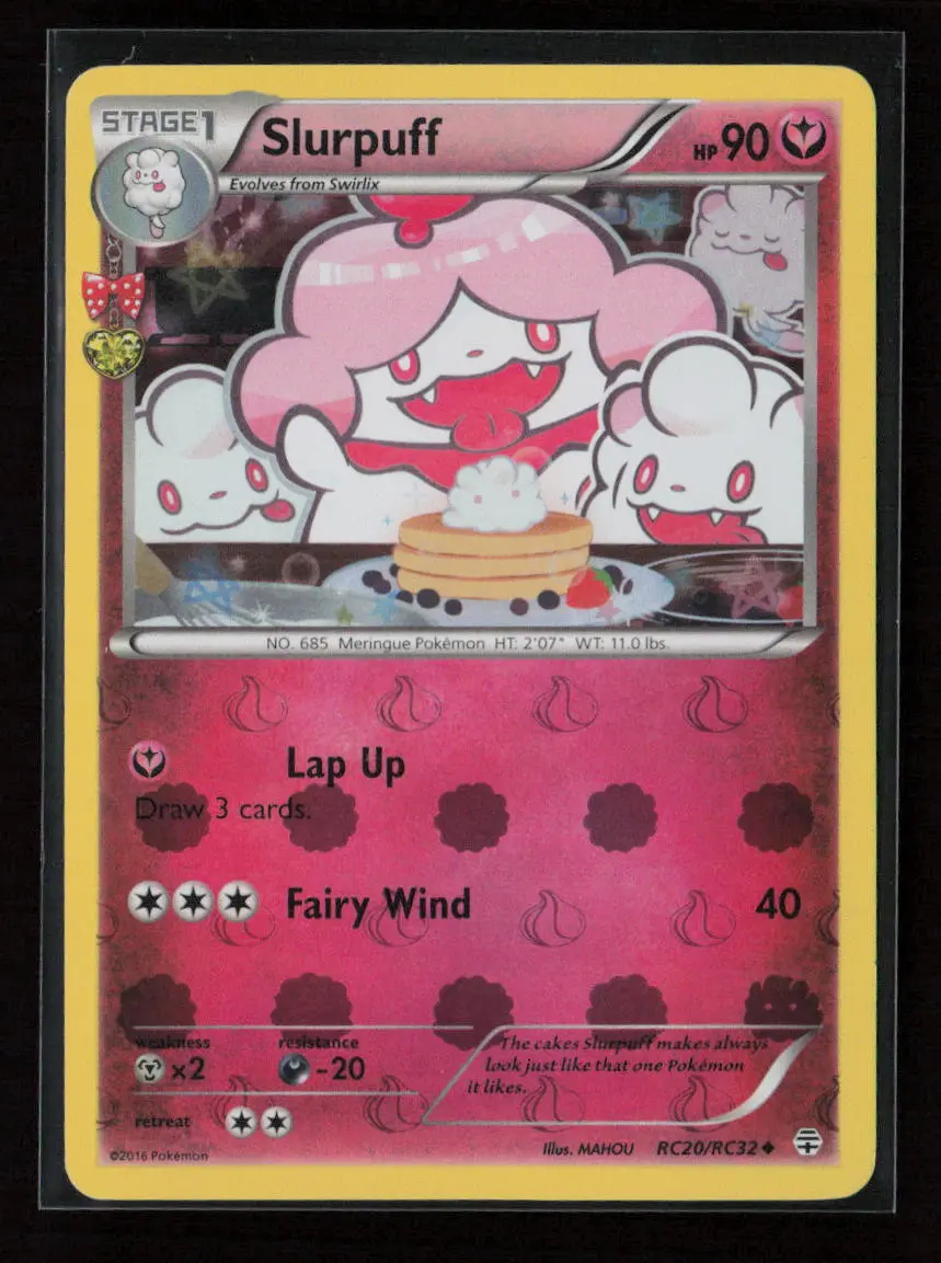 Slurpuff Uncommon Generations: Radiant Collection Rc20/Rc32 Lp 1