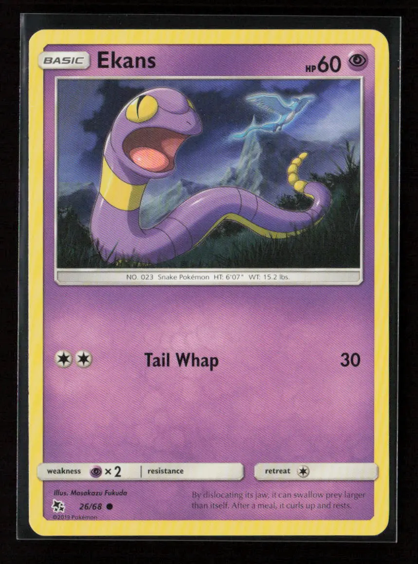 Ekans (26) Common Hidden Fates 26/68 Nm 1