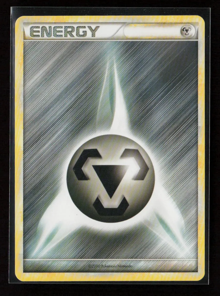 Metal Energy (2010 Unnumbered Hgss Style Non-Holo) Promo League & Championship Cards Lp 1