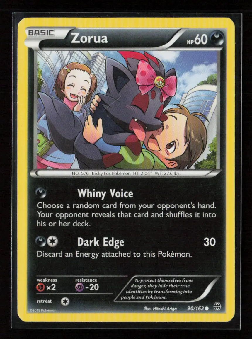 Zorua (90) Common Xy - Breakthrough 90/162 Lp 1
