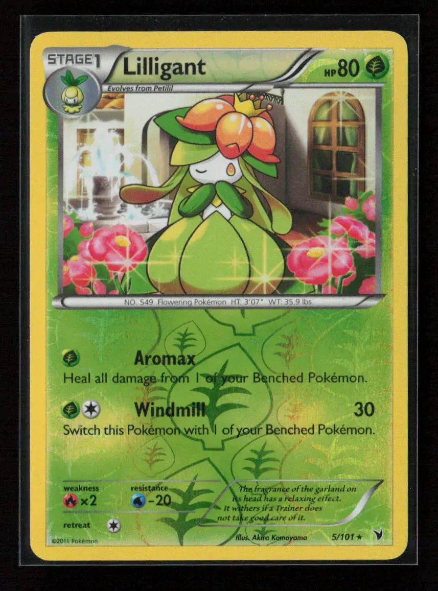 Lilligant Rare Noble Victories 5/101 Nm 1